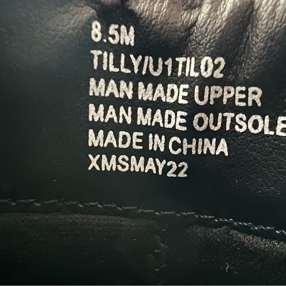 NWT UNIONBAY Tilly Black Buckle Side Zipper Short Heel Ankle Boots Sz 8.5 - Picture 7 of 10